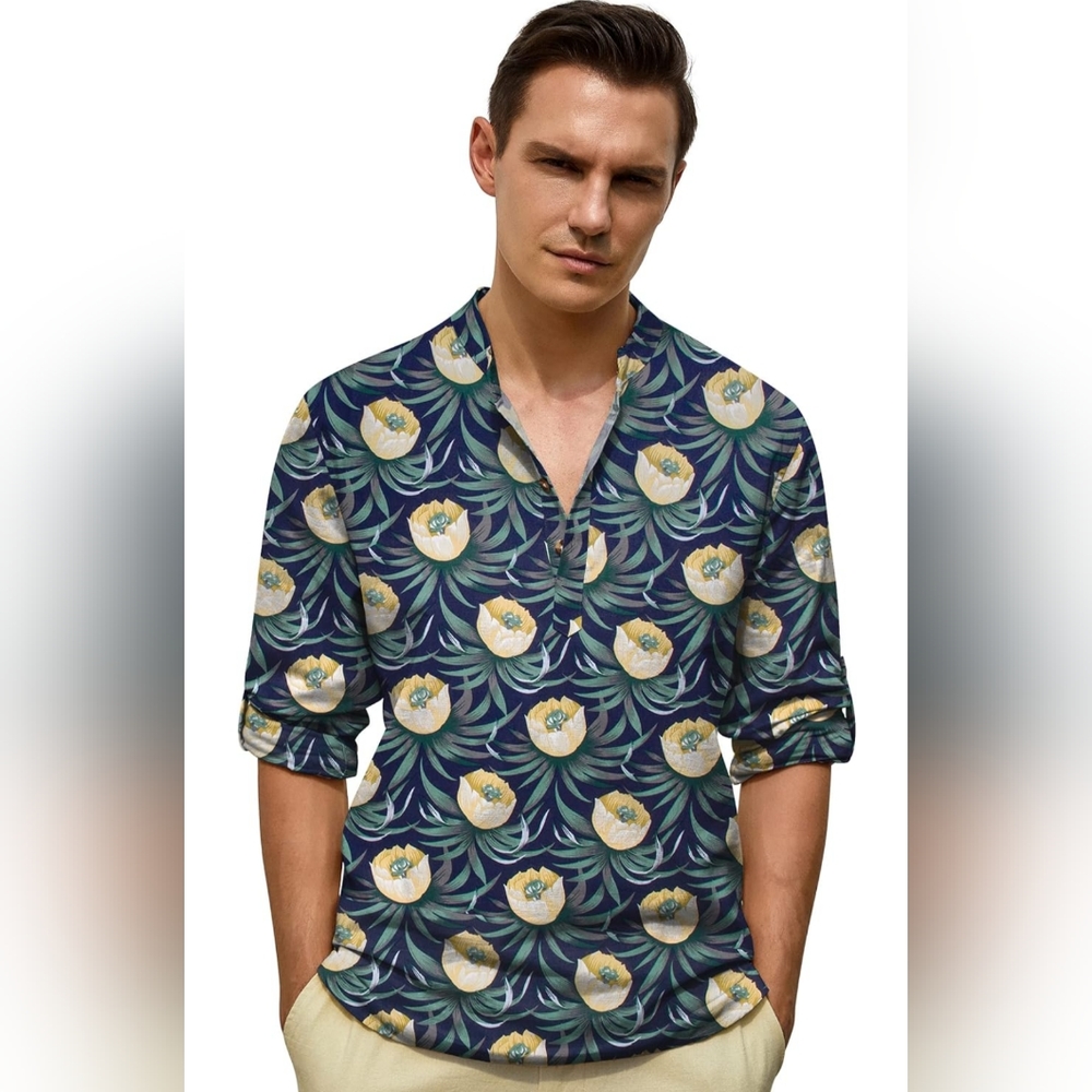 NWT SAILWIND Flora button down shirt